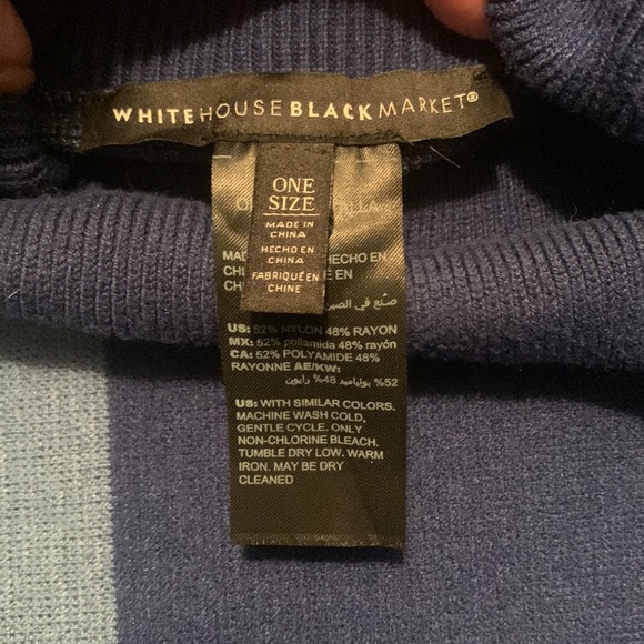 White House Black Market Poncho - Picture 5 of 5